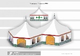 Тентовое укрытие площадки